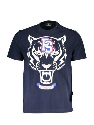 PLEIN SPORT T-SHIRT MANICHE CORTE UOMO BLU