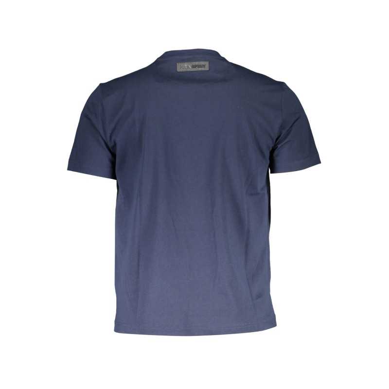 PLEIN SPORT T-SHIRT MANICHE CORTE UOMO BLU