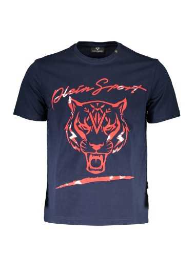 PLEIN SPORT T-SHIRT MANICHE CORTE UOMO BLU