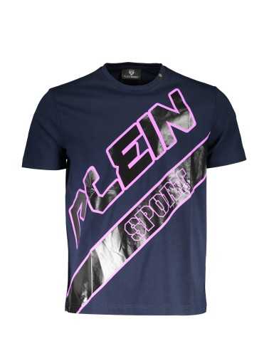 PLEIN SPORT T-SHIRT MANICHE CORTE UOMO BLU