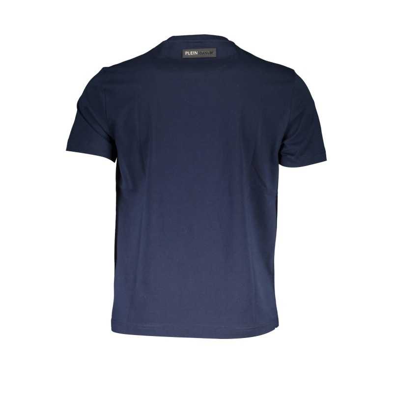 PLEIN SPORT T-SHIRT MANICHE CORTE UOMO BLU