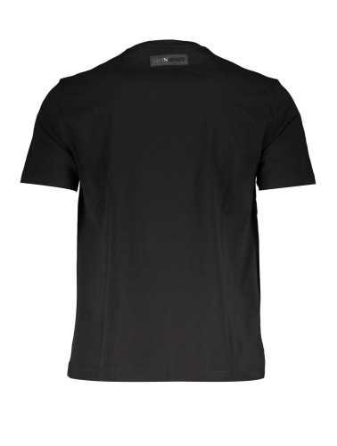 PLEIN SPORT T-SHIRT MANICHE CORTE UOMO NERO