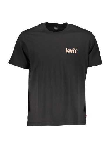 LEVI'S BLACK MEN'S SHORT SLEEVE T-SHIRT