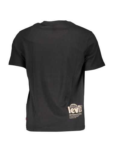 LEVI'S BLACK MEN'S SHORT SLEEVE T-SHIRT