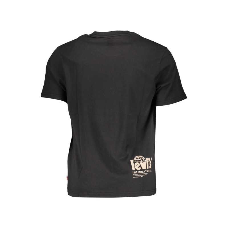 LEVI'S T-SHIRT MANICHE CORTE UOMO NERO