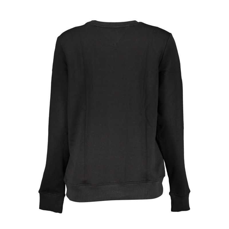 TOMMY HILFIGER SWEATSHIRT WITHOUT ZIP WOMAN BLACK