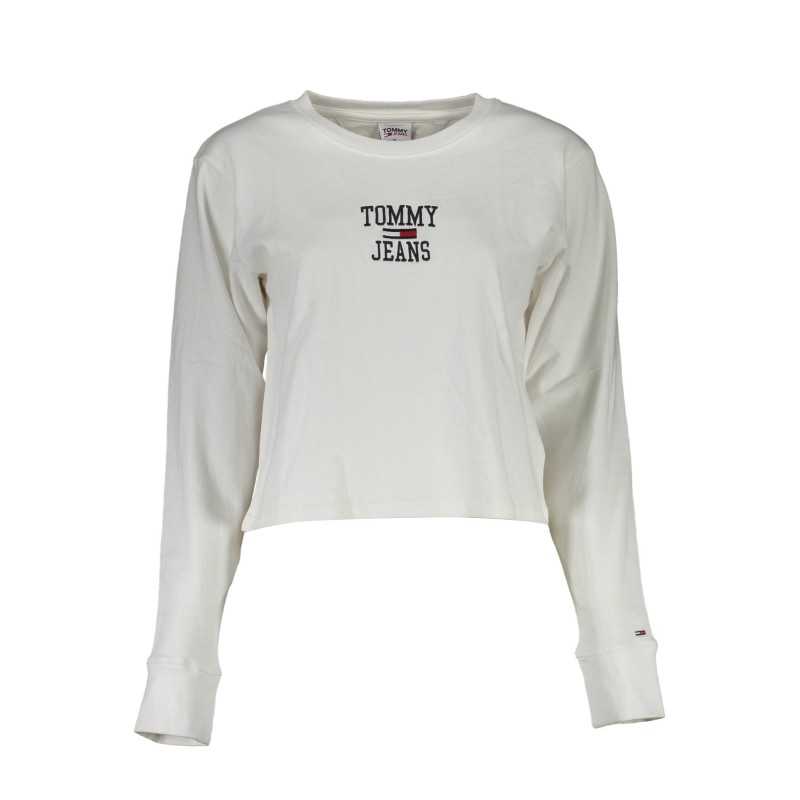 TOMMY HILFIGER T-SHIRT MANICHE LUNGHE DONNA BIANCO