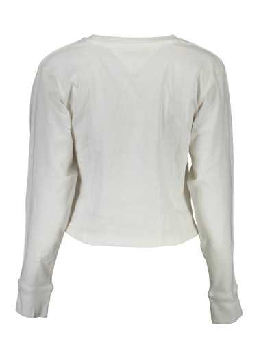 TOMMY HILFIGER T-SHIRT MANICHE LUNGHE DONNA BIANCO