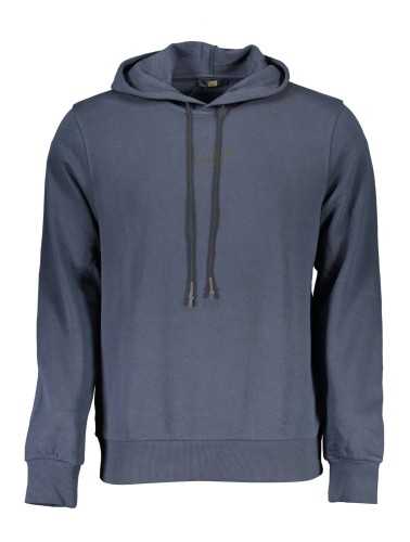 CAVALLI CLASS FELPA SENZA ZIP UOMO BLU