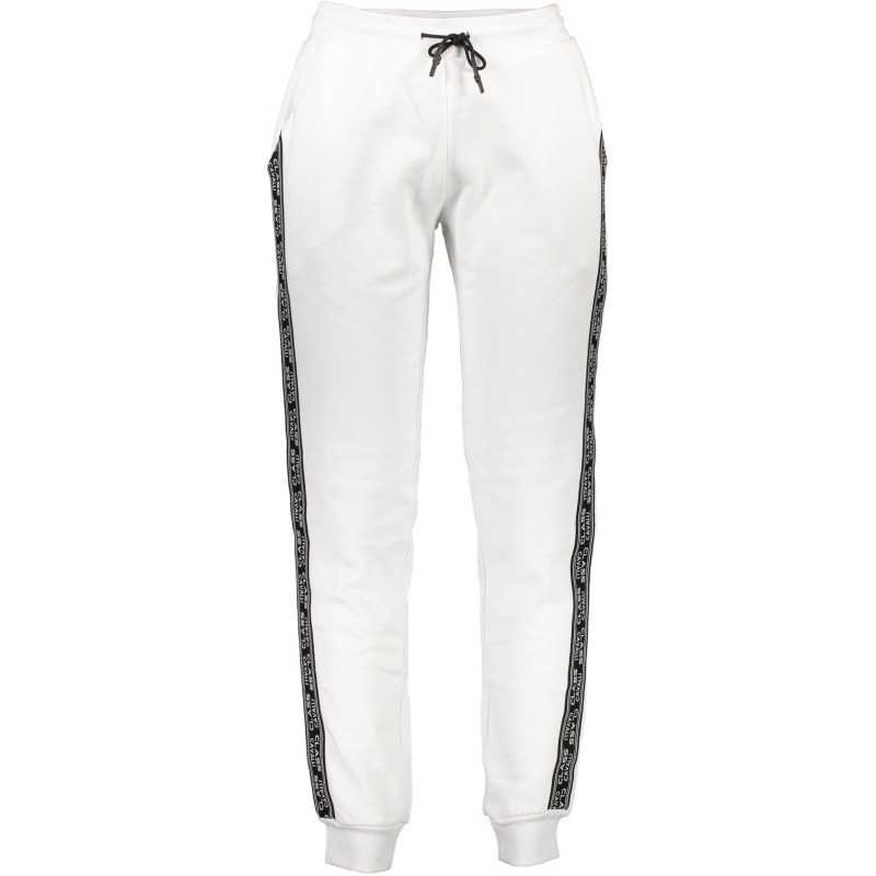 CAVALLI CLASS WHITE MEN'S TROUSERS