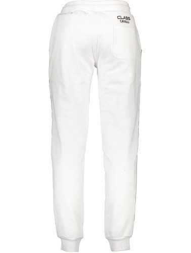 CAVALLI CLASS WHITE MEN'S TROUSERS