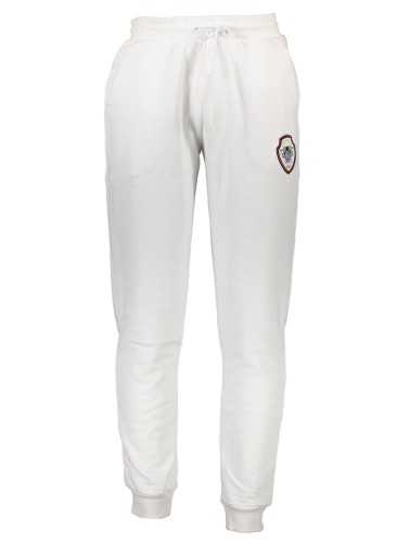 CAVALLI CLASS WHITE MEN'S TROUSERS