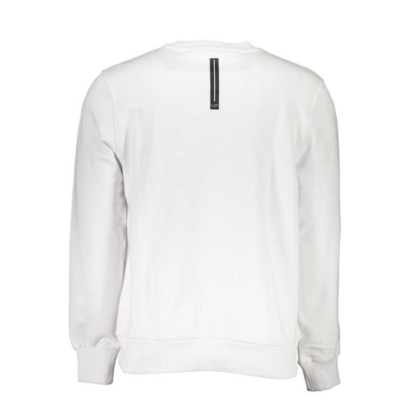 CAVALLI CLASS SWEATSHIRT WITHOUT ZIP MAN WHITE