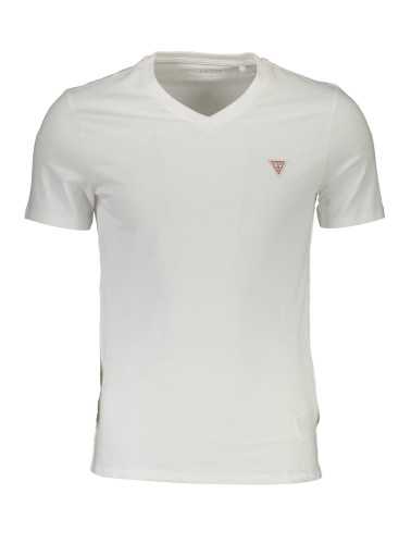 GUESS JEANS T-SHIRT MANICHE CORTE UOMO BIANCO