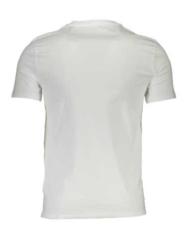 GUESS JEANS T-SHIRT MANICHE CORTE UOMO BIANCO