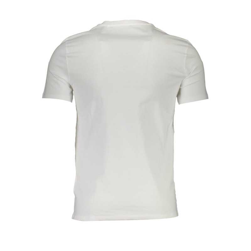 GUESS JEANS T-SHIRT MANICHE CORTE UOMO BIANCO