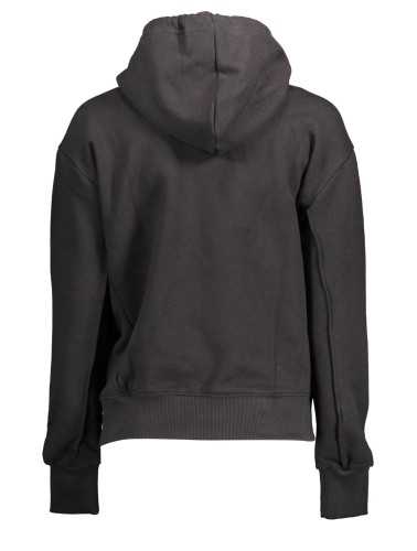 CALVIN KLEIN SWEATSHIRT WITHOUT ZIP WOMAN BLACK