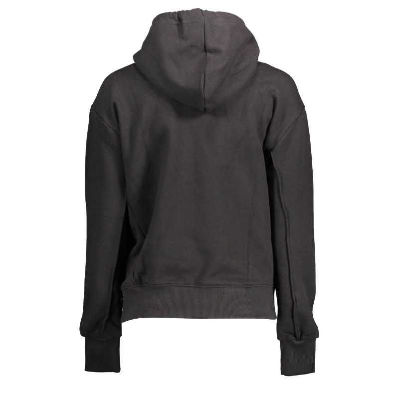 CALVIN KLEIN SWEATSHIRT WITHOUT ZIP WOMAN BLACK