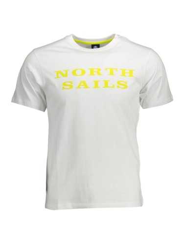 NORTH SAILS WHITE MEN'S SHORT SLEEVE T-SHIRT