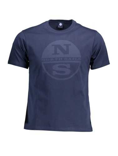 NORTH SAILS T-SHIRT MANICHE CORTE UOMO BLU