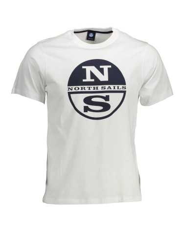 NORTH SAILS WHITE MEN'S SHORT SLEEVE T-SHIRT