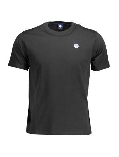 NORTH SAILS BLACK MEN'S SHORT SLEEVE T-SHIRT