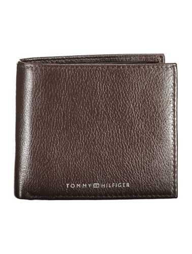 TOMMY HILFIGER BROWN MEN'S WALLET