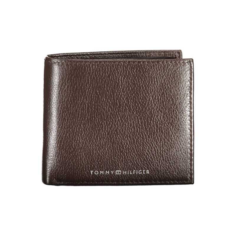 TOMMY HILFIGER BROWN MEN'S WALLET