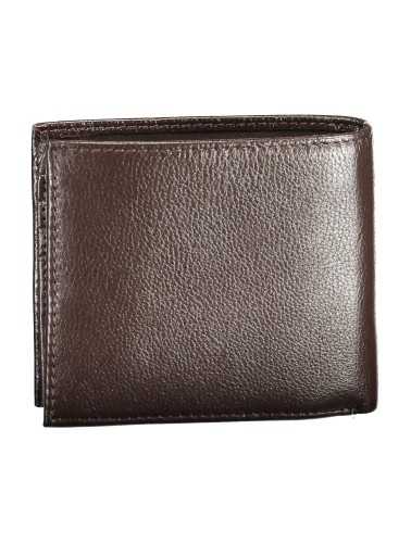 TOMMY HILFIGER BROWN MEN'S WALLET