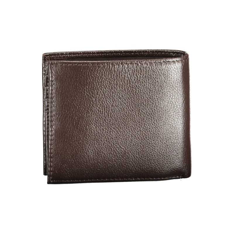 TOMMY HILFIGER BROWN MEN'S WALLET