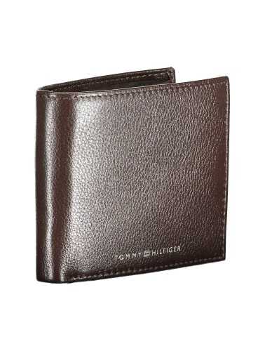 TOMMY HILFIGER BROWN MEN'S WALLET