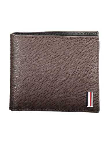 TOMMY HILFIGER BROWN MEN'S WALLET