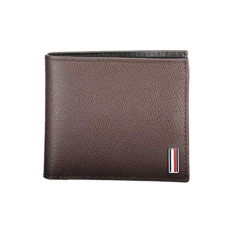 TOMMY HILFIGER BROWN MEN'S WALLET