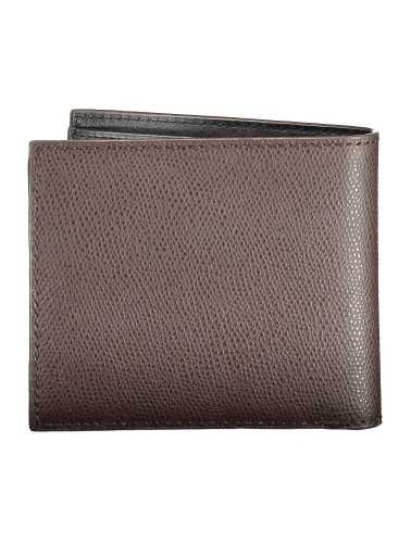 TOMMY HILFIGER BROWN MEN'S WALLET