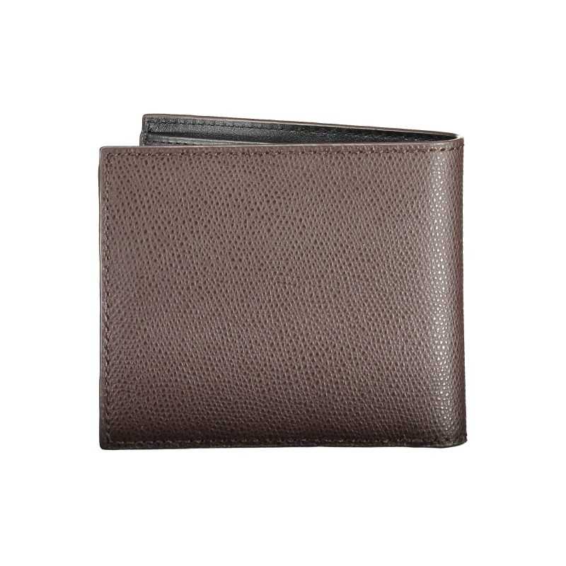 TOMMY HILFIGER BROWN MEN'S WALLET