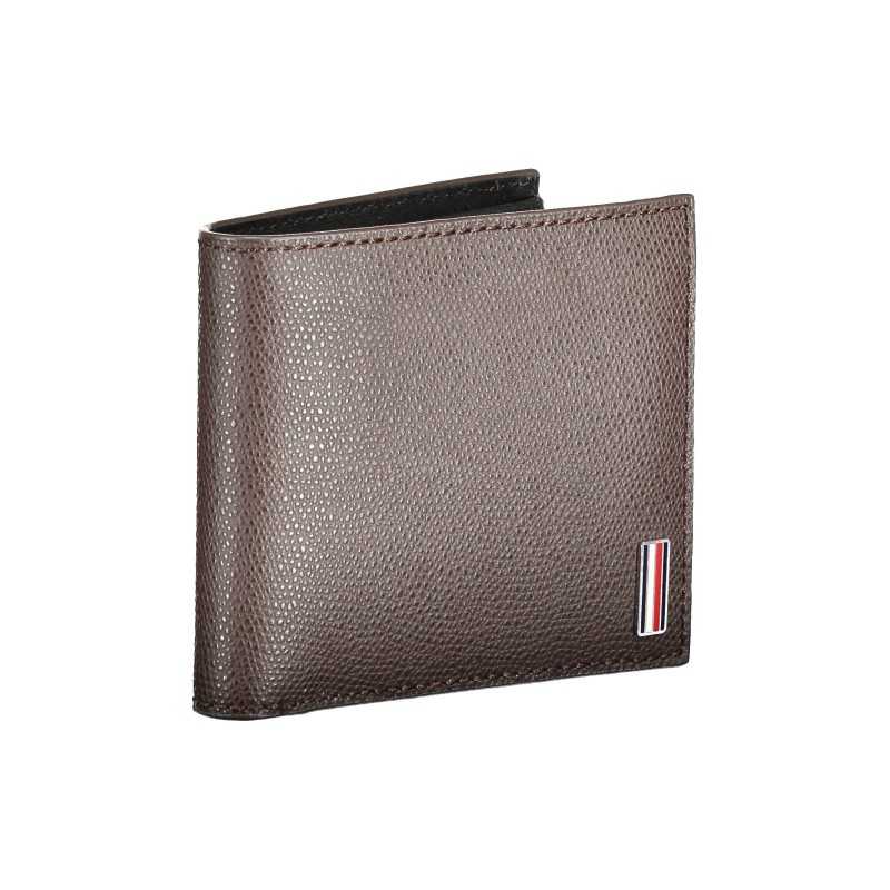 TOMMY HILFIGER BROWN MEN'S WALLET