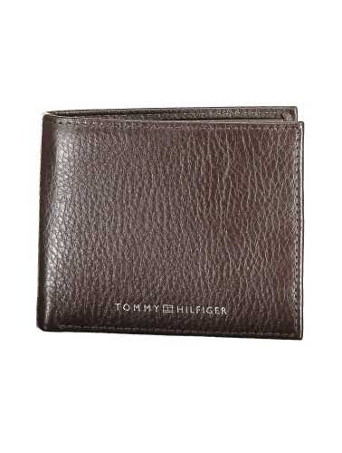 TOMMY HILFIGER BROWN MEN'S WALLET