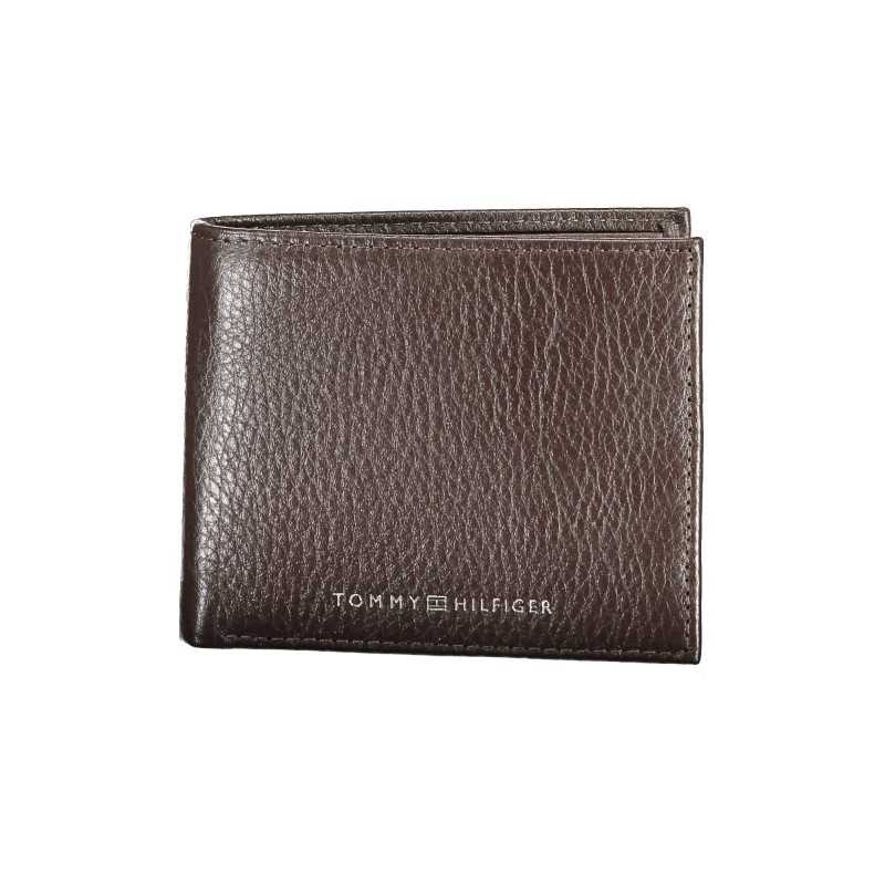 TOMMY HILFIGER BROWN MEN'S WALLET