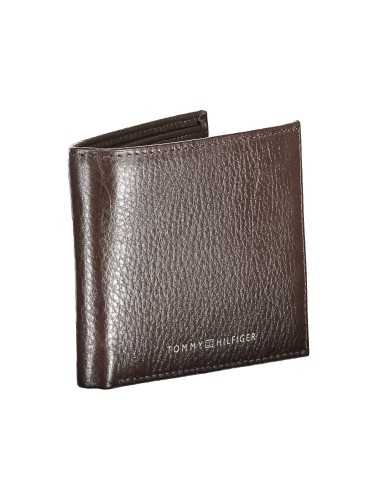 TOMMY HILFIGER BROWN MEN'S WALLET