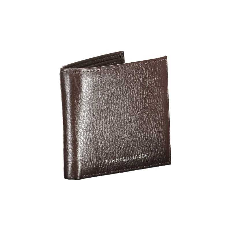 TOMMY HILFIGER BROWN MEN'S WALLET