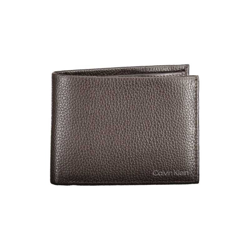 CALVIN KLEIN BROWN MEN'S WALLET