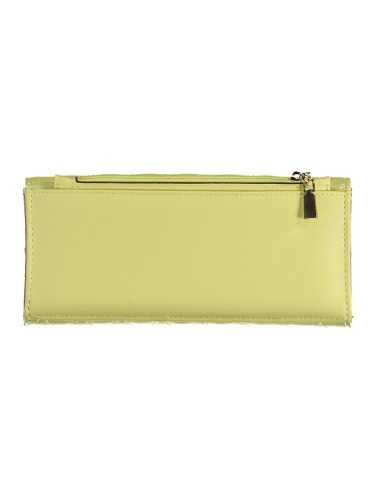 GUESS JEANS WOMEN'S YELLOW WALLET