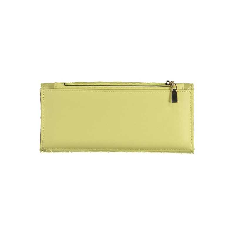 GUESS JEANS WOMEN'S YELLOW WALLET