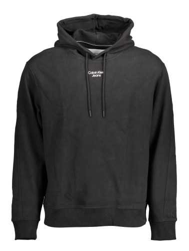 CALVIN KLEIN SWEATSHIRT WITHOUT ZIP MAN BLACK