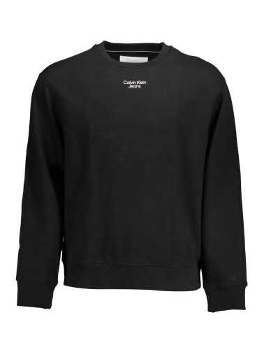 CALVIN KLEIN SWEATSHIRT WITHOUT ZIP MAN BLACK