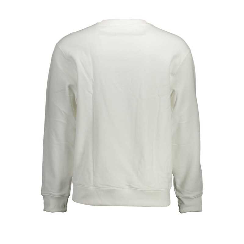 CALVIN KLEIN SWEATSHIRT WITHOUT ZIP MAN WHITE