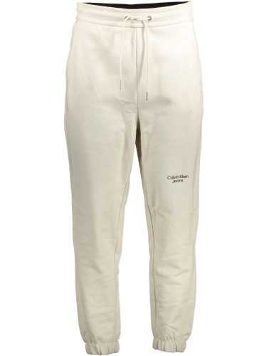 CALVIN KLEIN BEIGE MEN'S TROUSERS