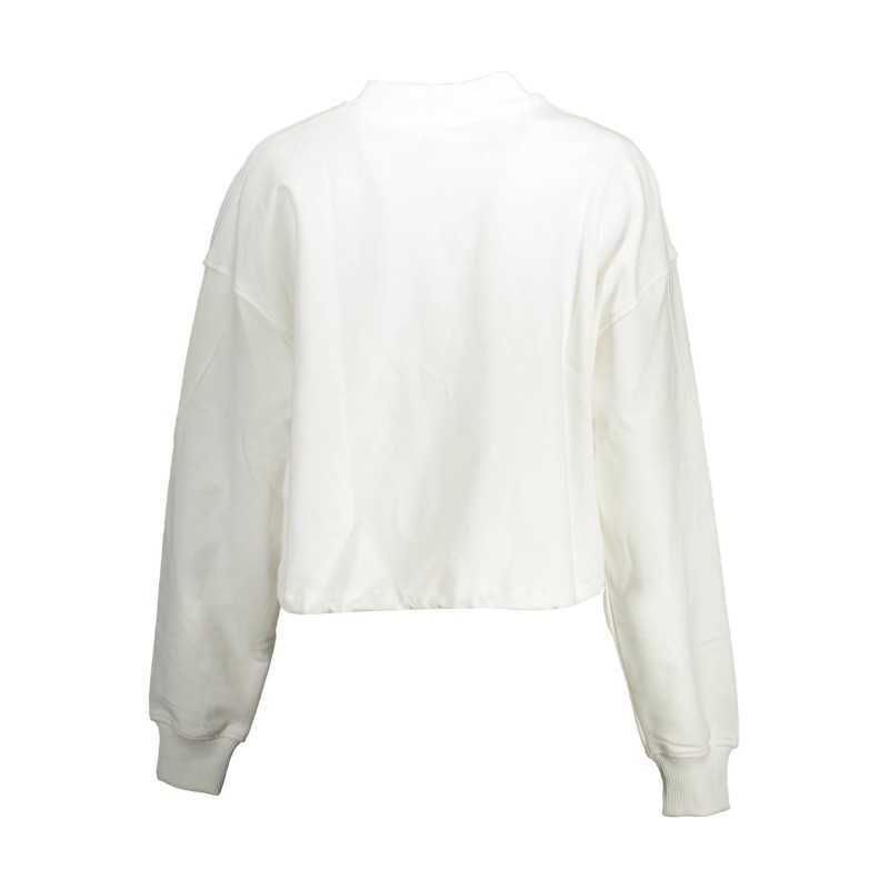 CALVIN KLEIN SWEATSHIRT WITHOUT ZIP WOMAN WHITE