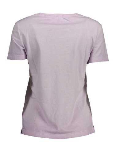 GUESS JEANS T-SHIRT MANICHE CORTE DONNA ROSA