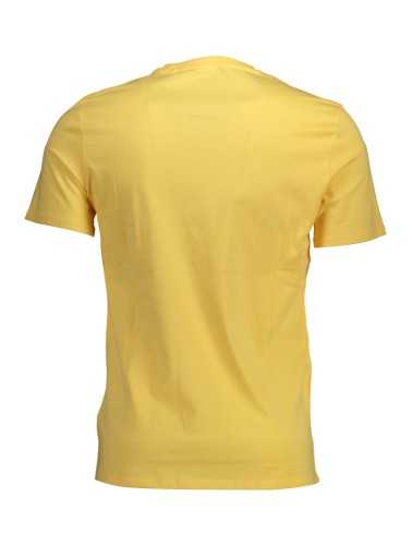 GUESS JEANS T-SHIRT MANICHE CORTE UOMO GIALLO